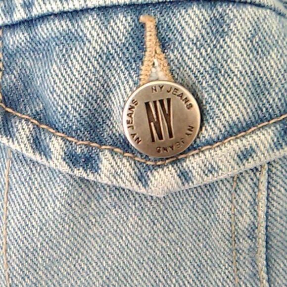 New York Jeans Denim Jacket Coastal Cowgirl Western - Picture 7 of 7